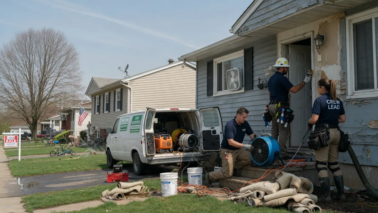Flood Cleanup in Centerville, PA near me